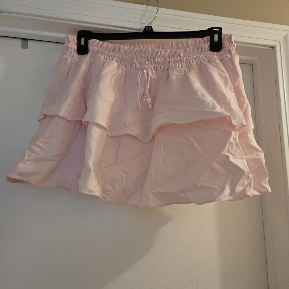 Stoney Clover x Target Pink Ruffled Mini Skirt